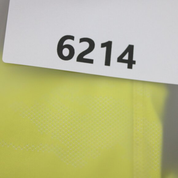 Nike Golf Polo Mens XL Yellow Icon Jacquard Camo Standard Fit Dri-Fit S/S - Picture 15 of 15